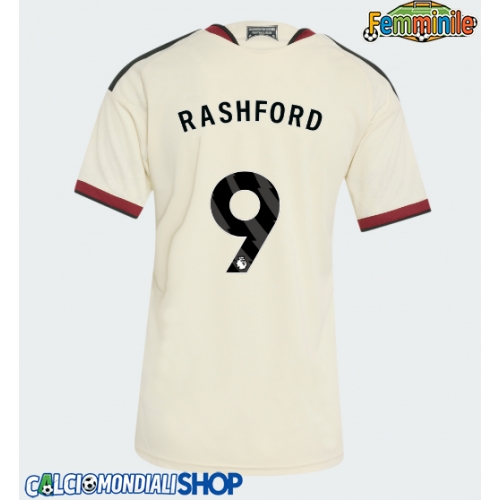 Maglie da calcio Manchester United Marcus Rashford #9 Terza Maglia Femminile 2026-27 Manica Corta